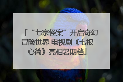 “七宗怪案”开启奇幻冒险世界 电视剧《七根心简》亮相暑期档