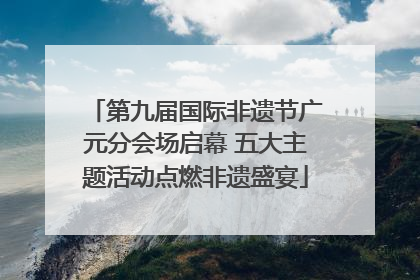 第九届国际非遗节广元分会场启幕 五大主题活动点燃非遗盛宴