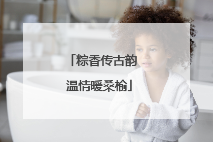 粽香传古韵 温情暖桑榆