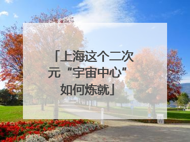 上海这个二次元“宇宙中心”如何炼就