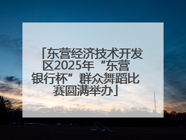东营经济技术开发区2025年“东营银行杯”群众舞蹈比赛圆满举办