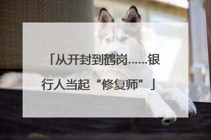 从开封到鹤岗……银行人当起“修复师”