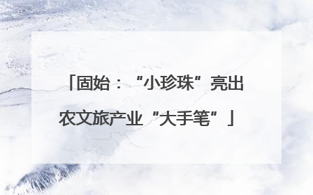 固始：“小珍珠”亮出农文旅产业“大手笔”
