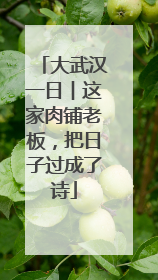 大武汉一日︱这家肉铺老板，把日子过成了诗
