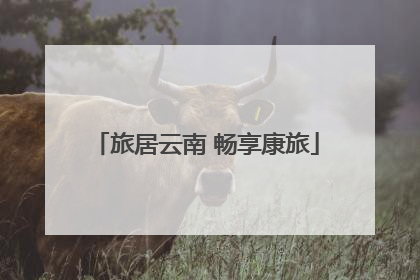 旅居云南 畅享康旅