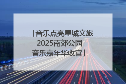音乐点亮星城文旅 2025南郊公园音乐嘉年华收官