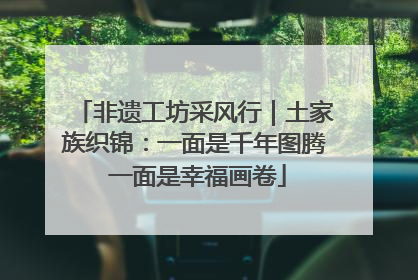 非遗工坊采风行｜土家族织锦：一面是千年图腾 一面是幸福画卷