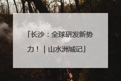 长沙：全球研发新势力！｜山水洲城记