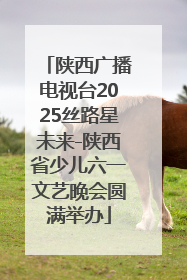 陕西广播电视台2025丝路星未来-陕西省少儿六一文艺晚会圆满举办